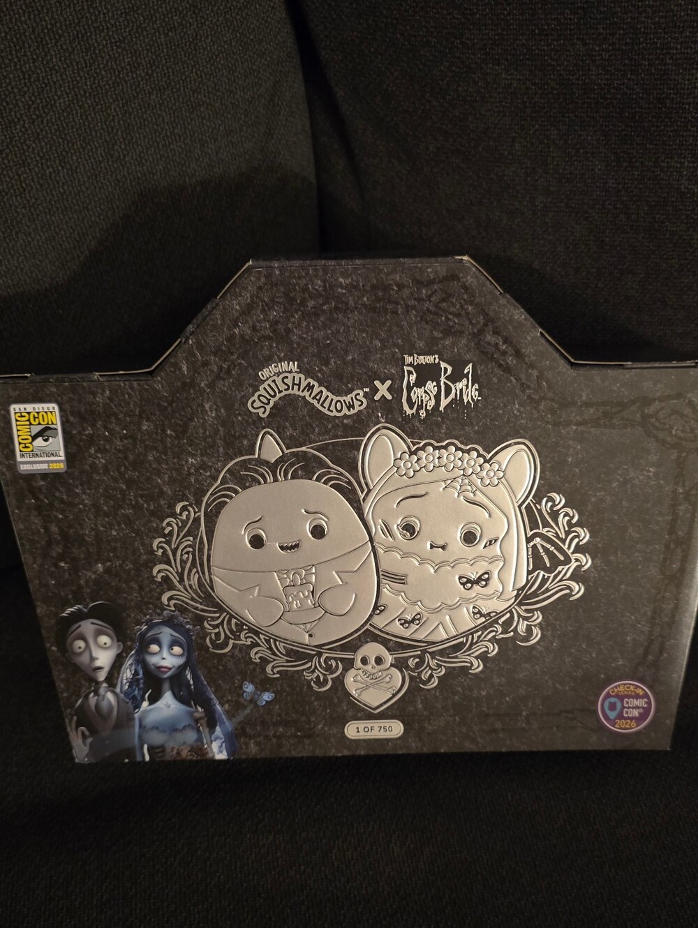 2026 SDCC Jazzwares Check In Series Exclusive: Corpse Bride Squishmallow 2pk